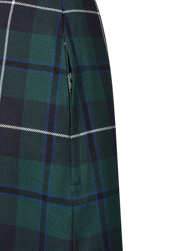Pleated Skirt - Calf Length