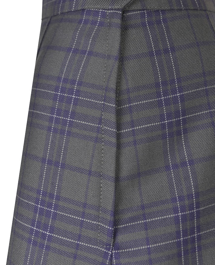 Knife Pleat Skirt -  Calf Length