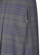 Knife Pleat Skirt -  Calf Length