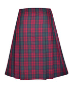 Pleated Skirt with Adjustable Waist