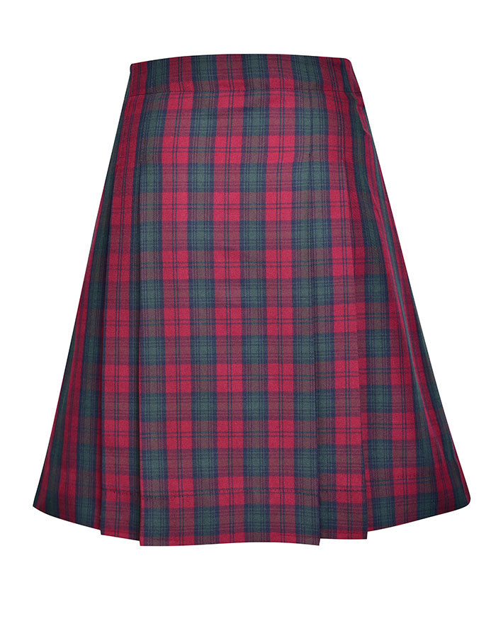 Pleated Skirt with Adjustable Waist