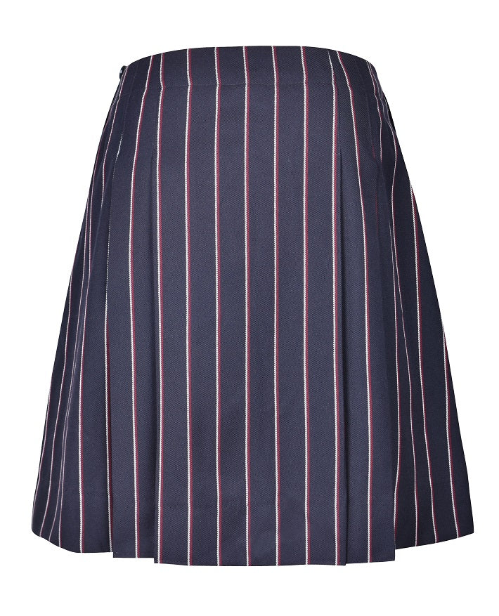 Pleated Skirt with Adjustable Waist