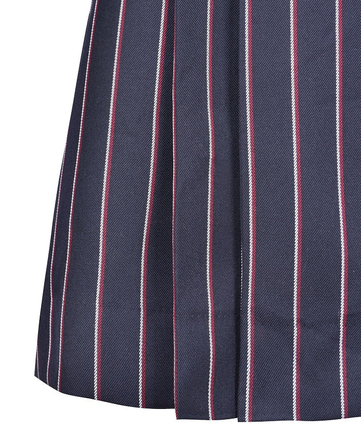 Pleated Skirt with Adjustable Waist