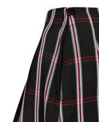 Pleated Skirt with Adjustable Waist