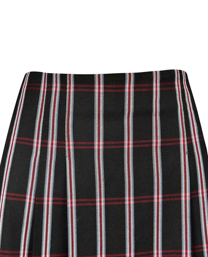 Pleated Skirt with Adjustable Waist