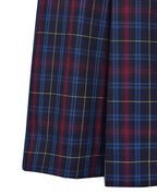 Elastic Back Pleated Skirt