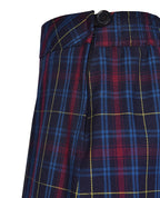 Elastic Back Pleated Skirt