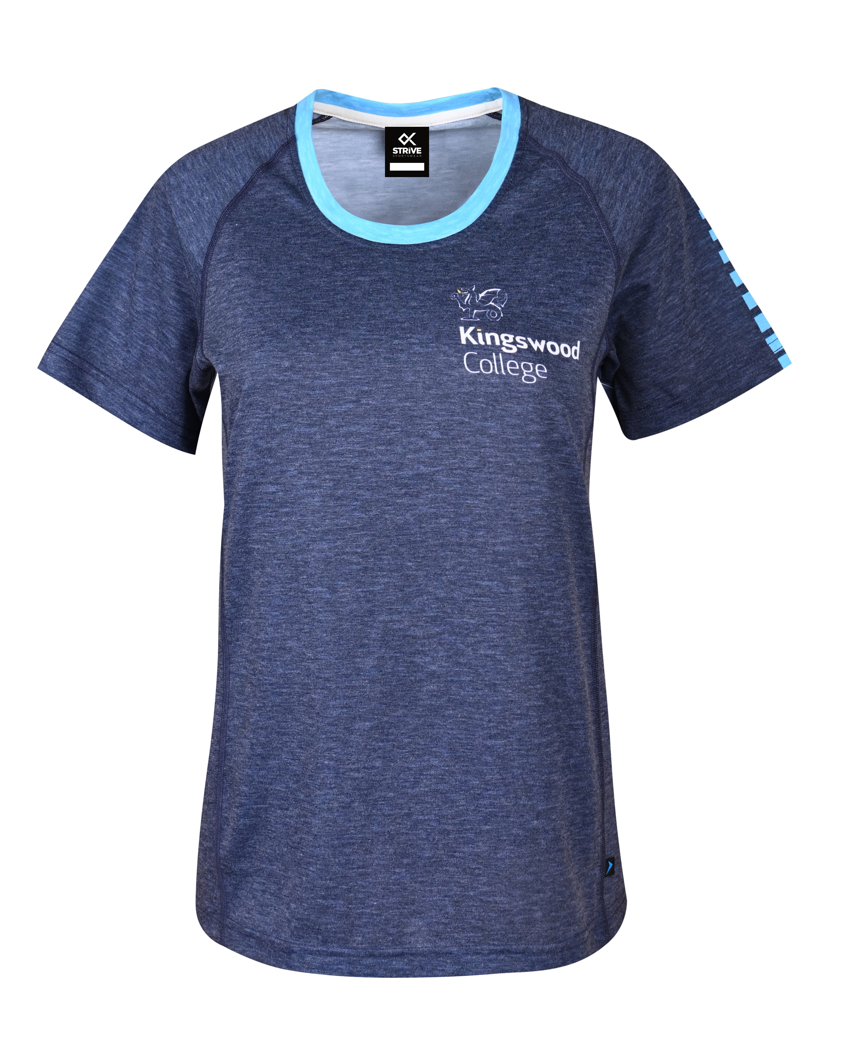 Ladies S/S Sublimated Crew neck - Raglan Tee