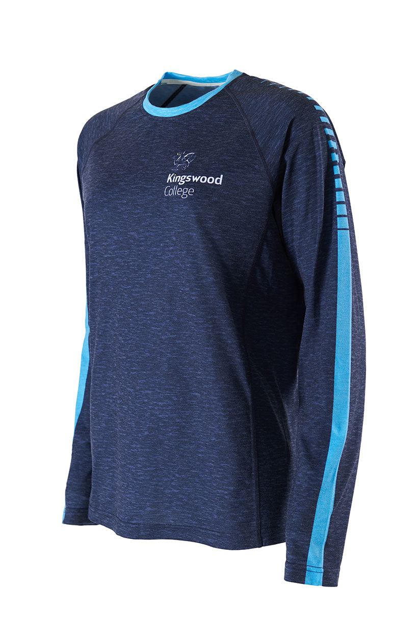 L/S Sublimated Crew neck -Raglan Tee