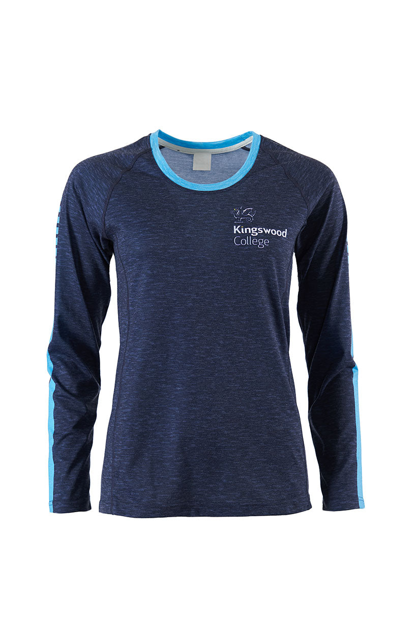 L/S LadiesSublimated Crew neck -Raglan Tee