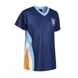 Short Sleeve Sublimated V-Neck T-Shirt