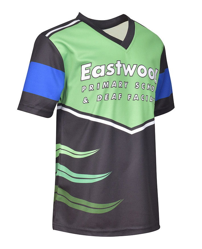 Short Sleeve Sublimated V-Neck T-Shirt