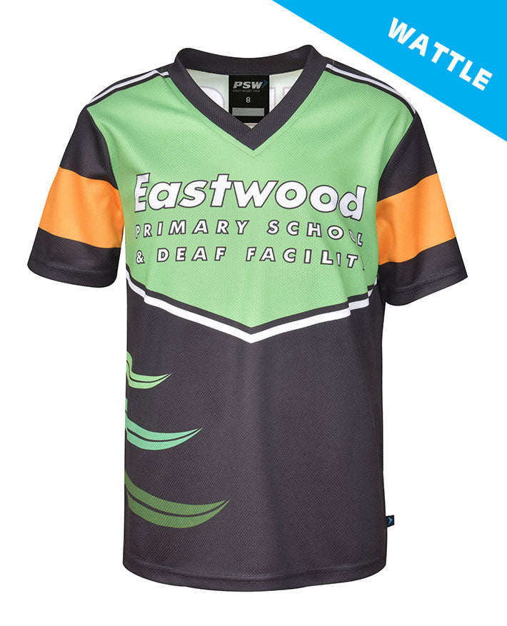 Short Sleeve Sublimated V-Neck T-Shirt