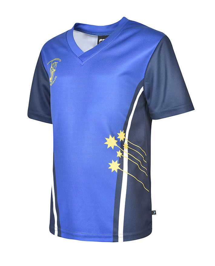 Short Sleeve Sublimated V-Neck T-Shirt