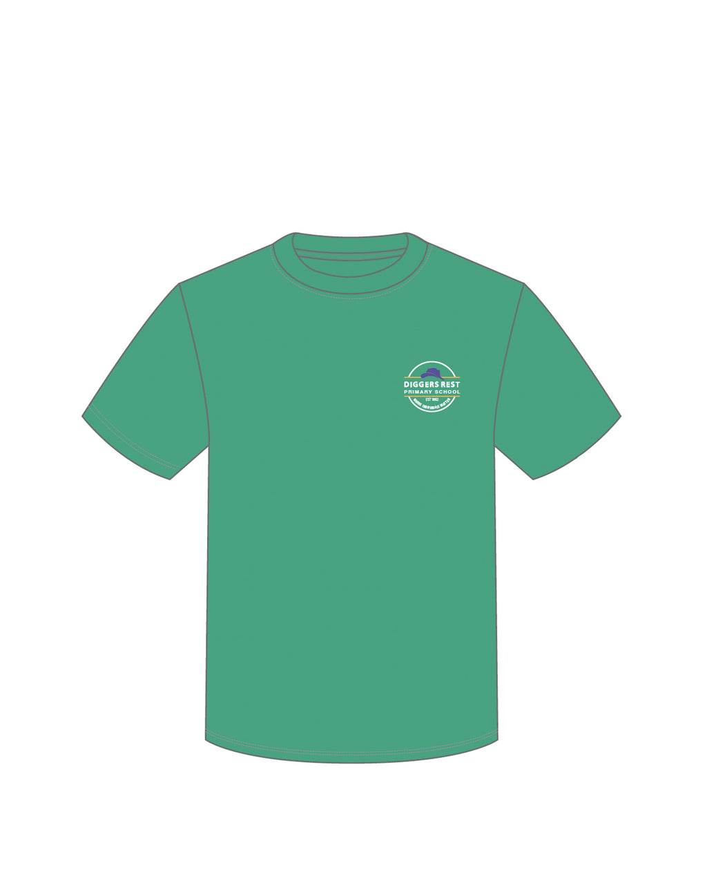 Plain Mesh SS Tee