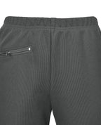 Straight Leg Nylon Cotton Trackpants