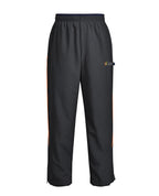 Microstretch Track pant with piping & zip leg
