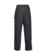 Microstretch Track pant with piping & zip leg