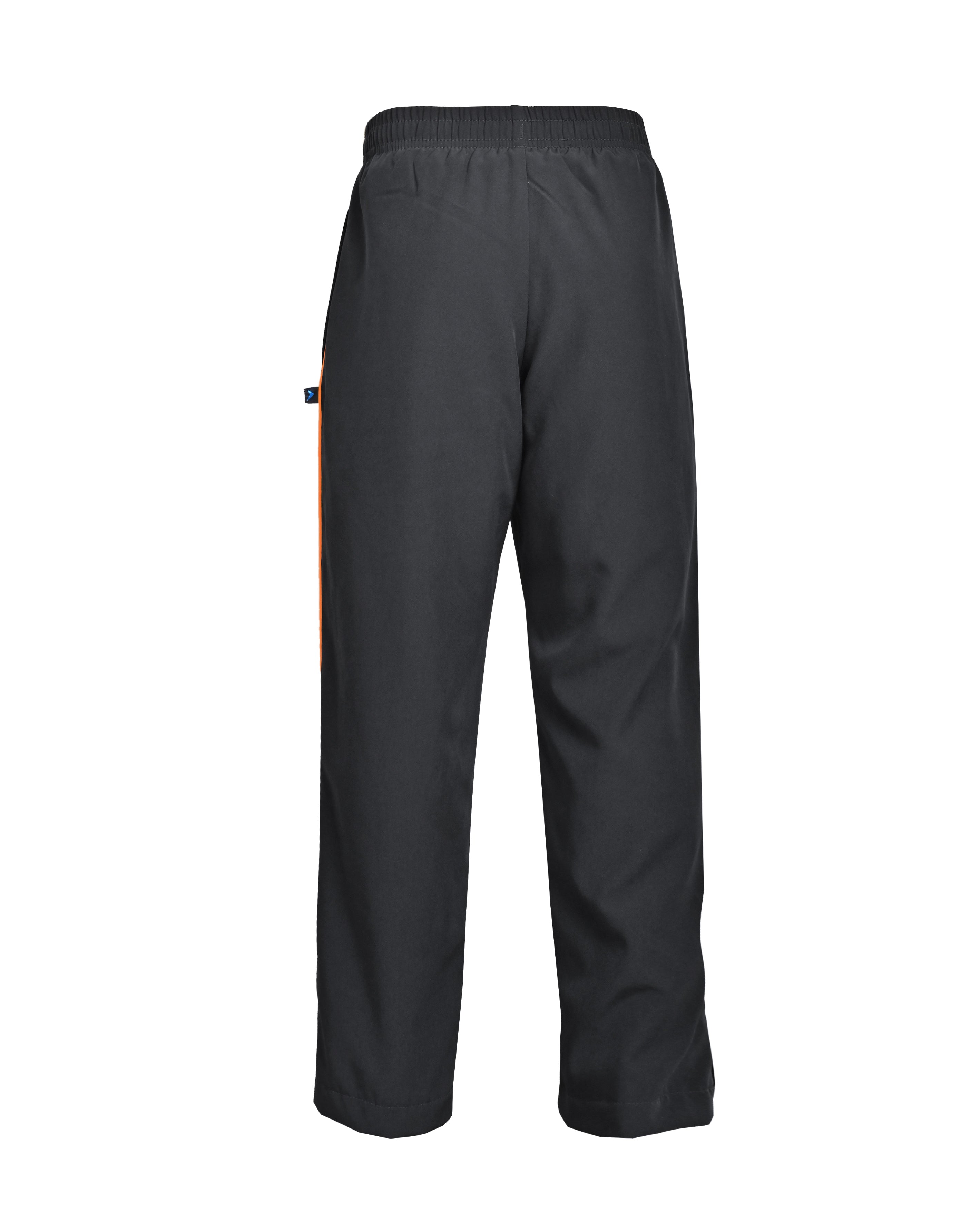 Microstretch Track pant with piping & zip leg