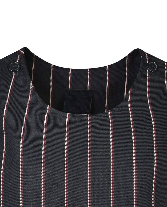 Tunic - Box Pleat Skirt and Detachable Bib