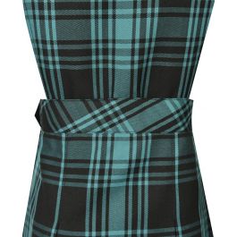 Tunic - Box Pleat Skirt and Detachable Bib