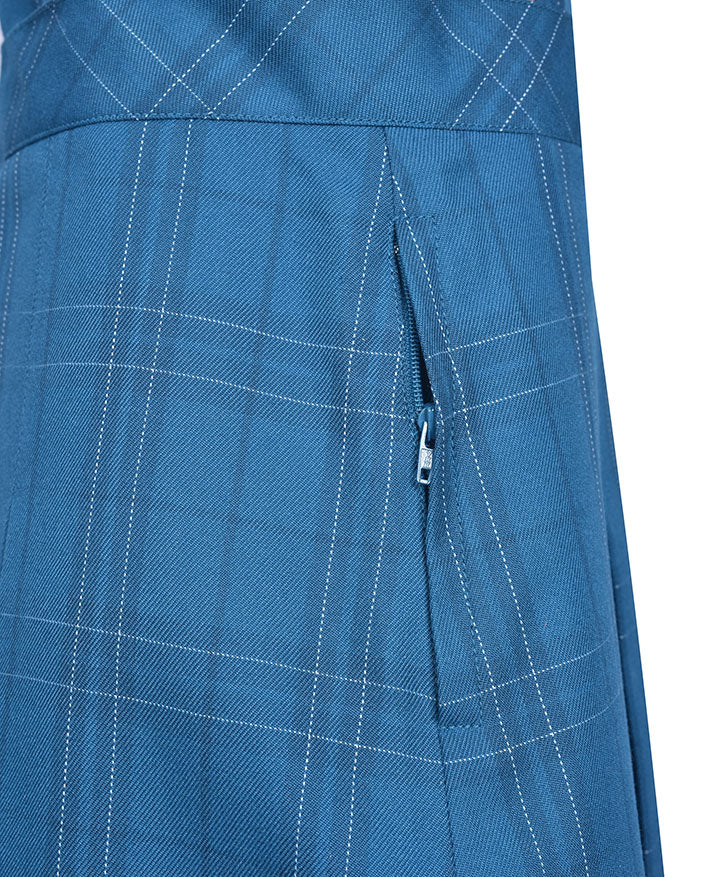Tunic - Box Pleat Skirt and Detachable Bib