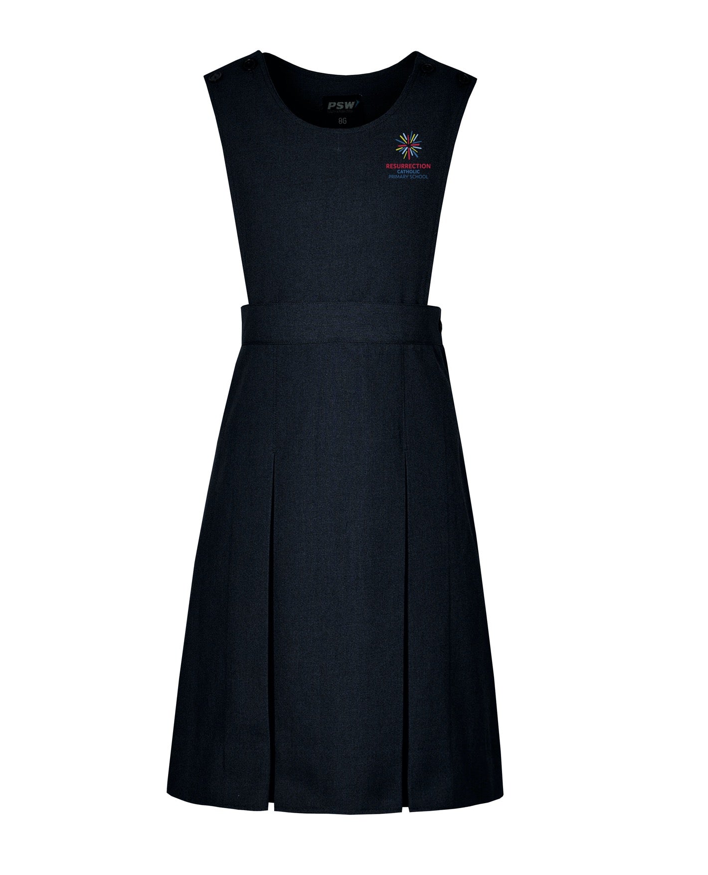 Tunic - Box Pleat Skirt and Detachable Bib