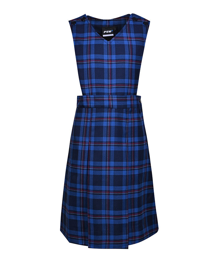 Box PLEAT winter tunic poly wool fabric