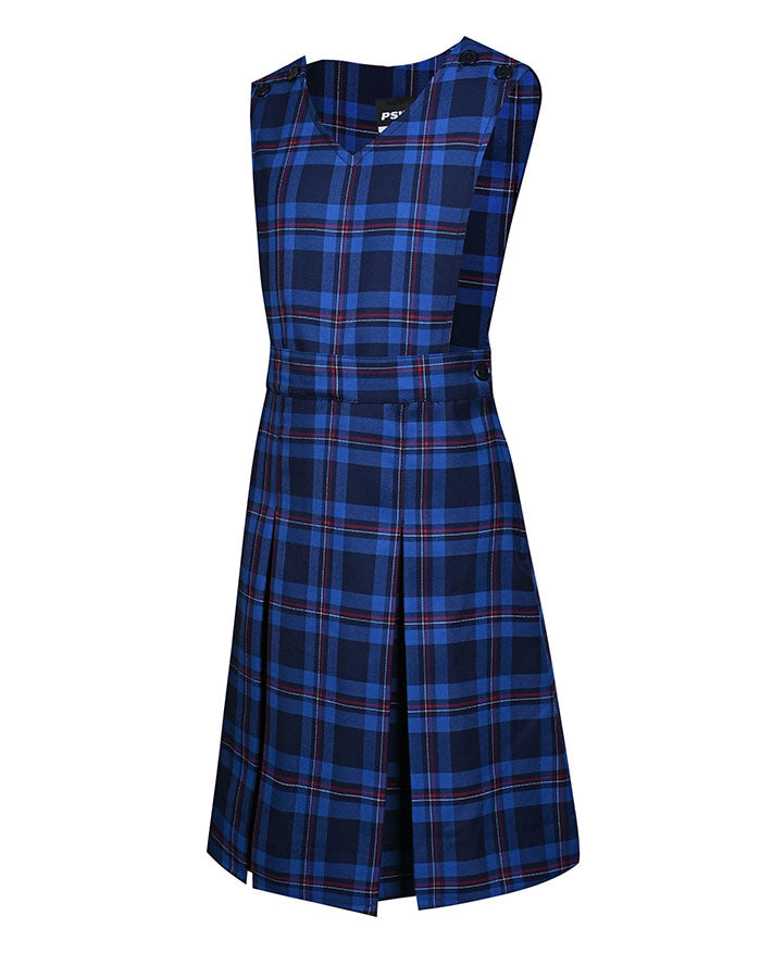 Box PLEAT winter tunic poly wool fabric
