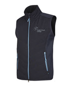 Unisex Vest padded front with knit bonded back