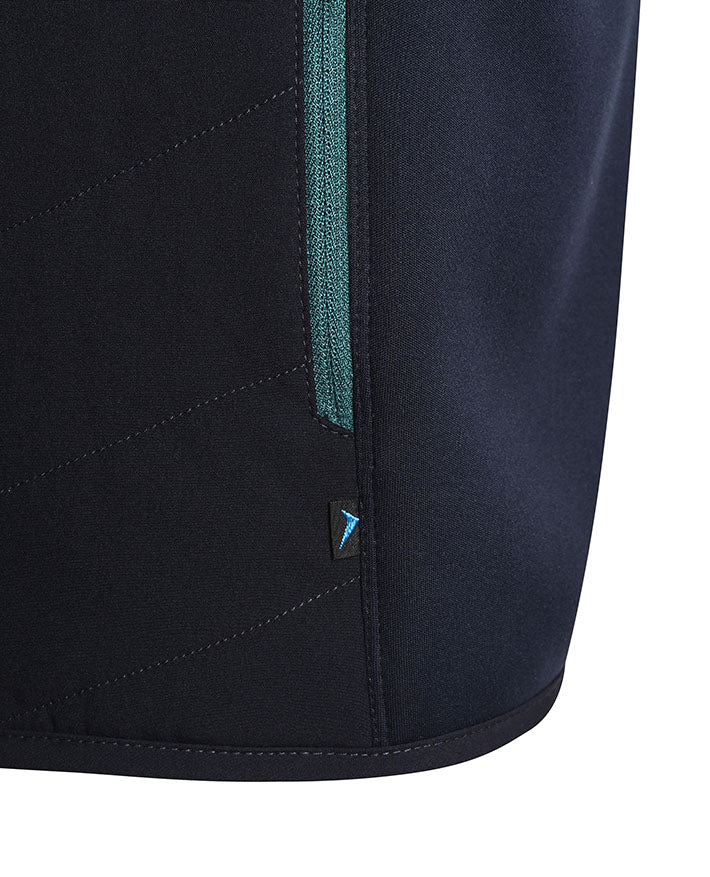 Unisex Vest padded front with knit bonded back