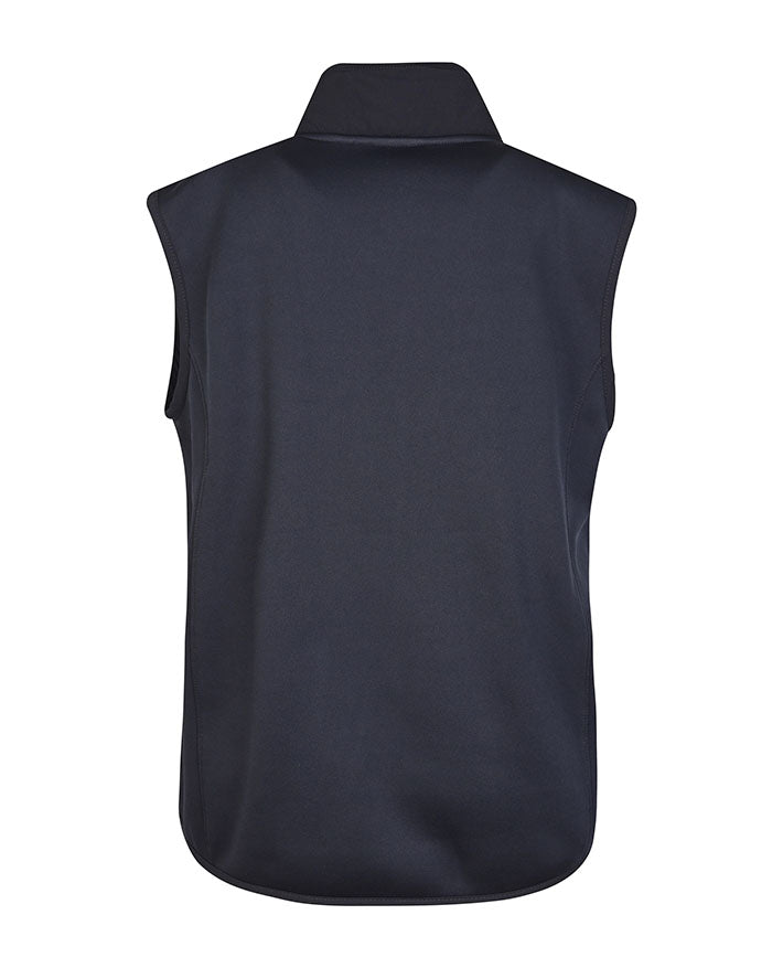 Unisex Vest padded front with knit bonded back
