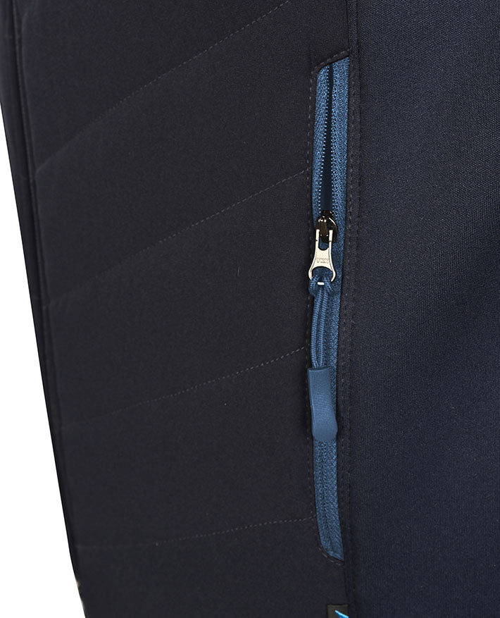 Unisex Vest padded front with knit bonded back