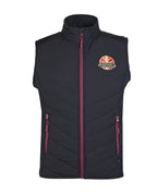 Unisex Vest padded front with knit bonded back