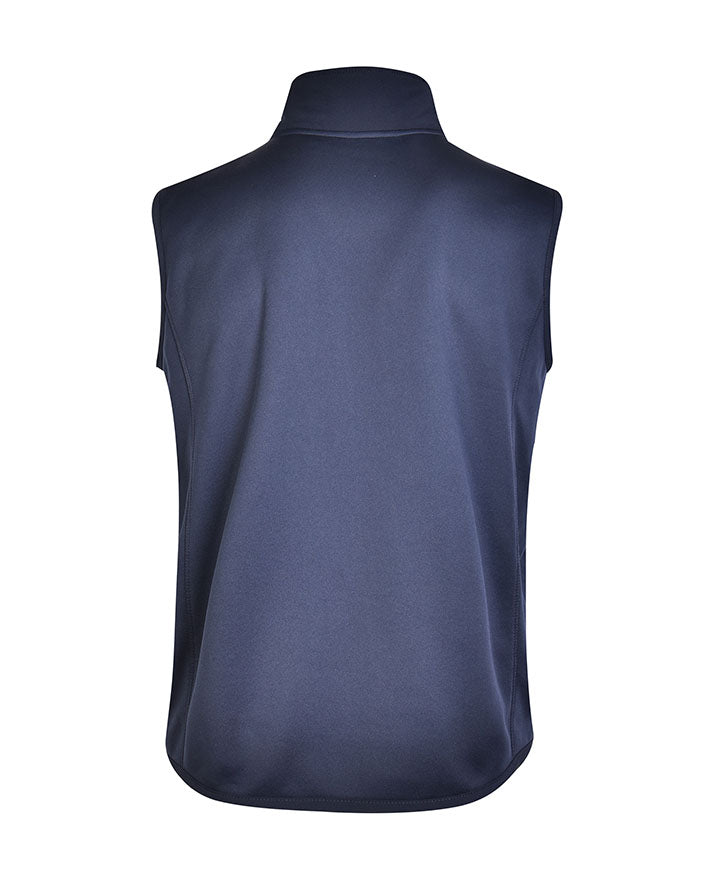 Puffa Vest with Contrast Zip Pockets