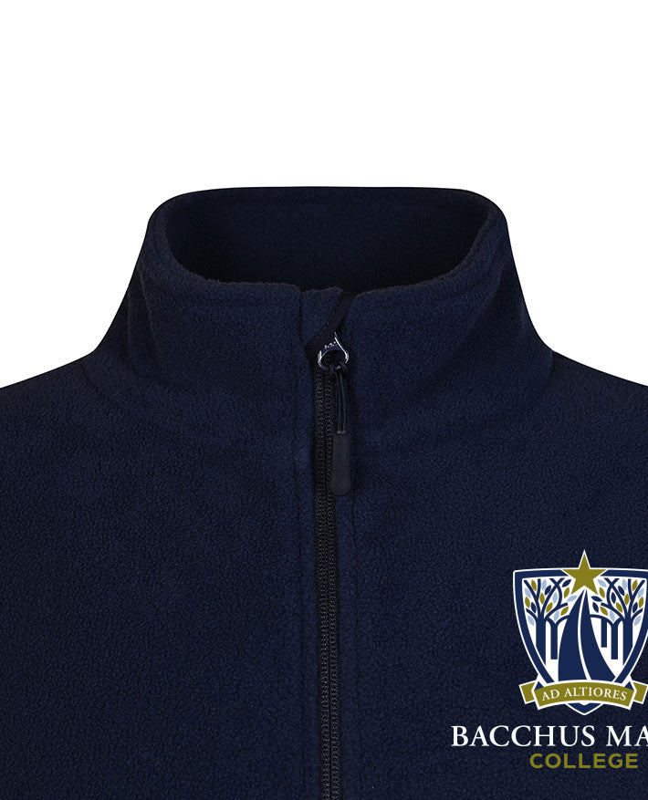 Polar Fleece Jacket w Side Zip Pockets