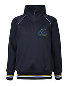 Raglan Sleeve 1/4 Zip Track Jacket
