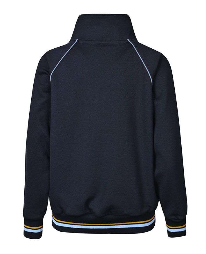 Raglan Sleeve 1/4 Zip Track Jacket