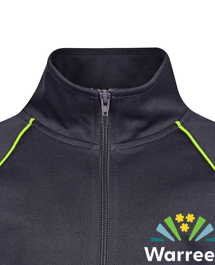 Raglan Sleeve 1/4 Zip Track Jacket