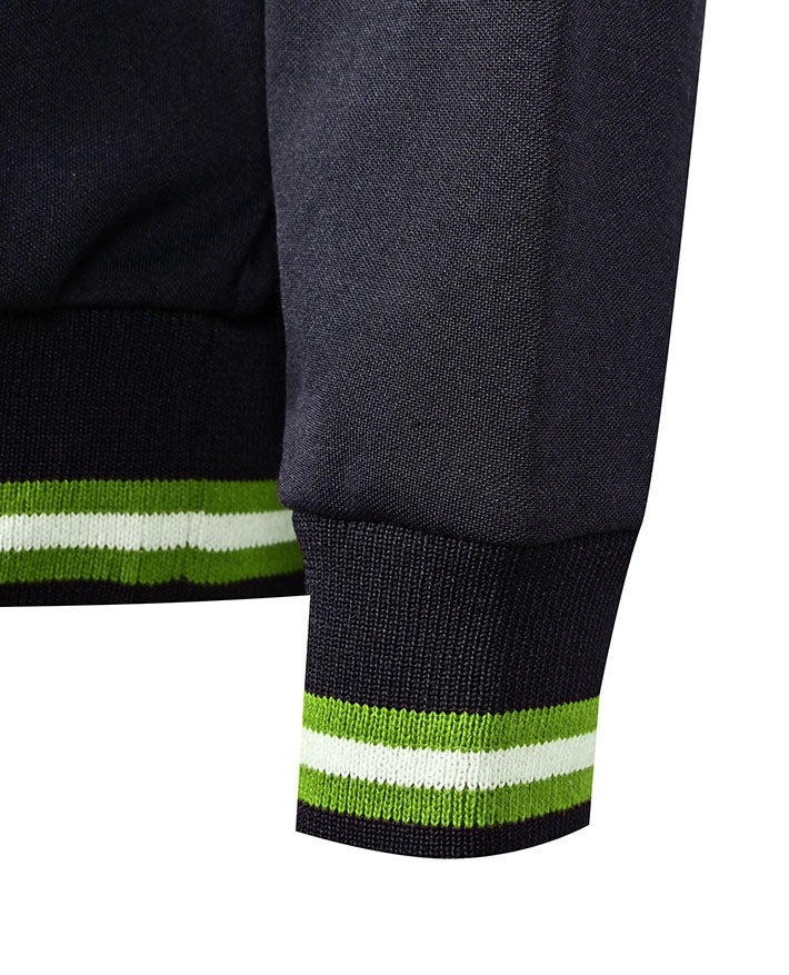 Raglan Sleeve 1/4 Zip Track Jacket