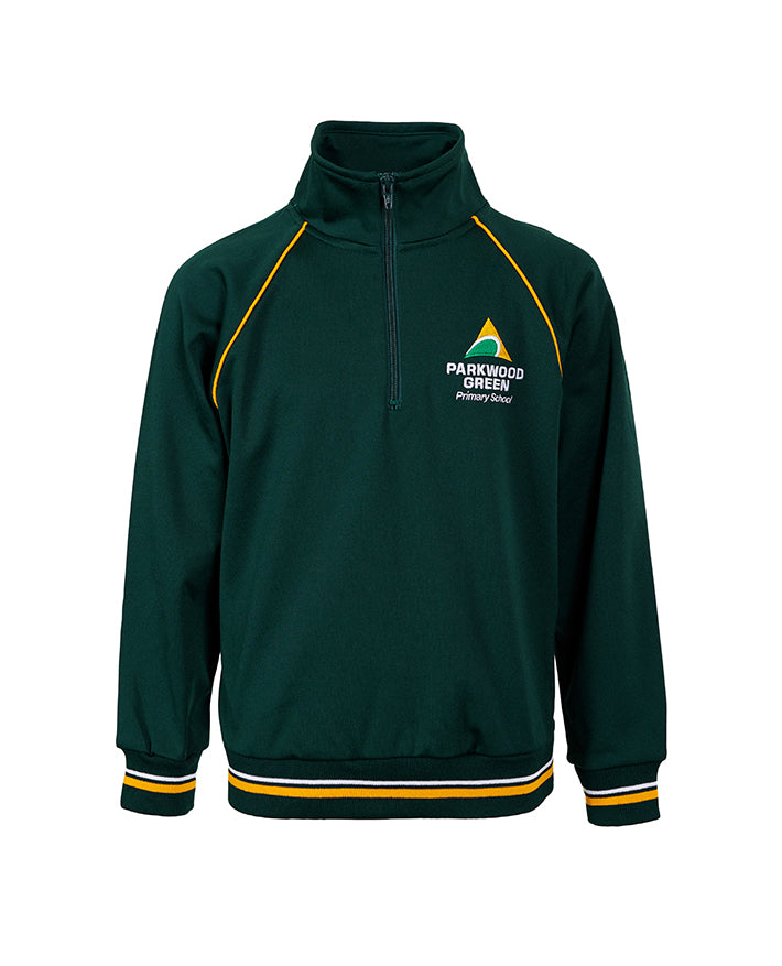 Raglan Sleeve 1/4 Zip Track Jacket