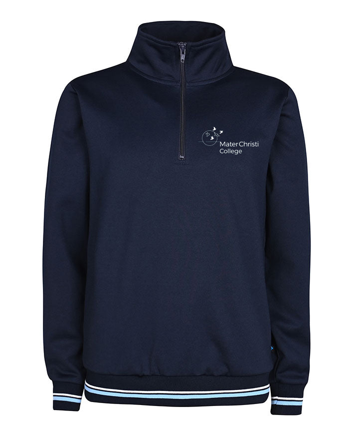 1/4 Zip Track Jumper