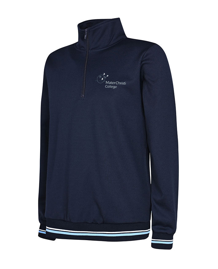 1/4 Zip Track Jumper