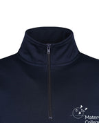1/4 Zip Track Jumper