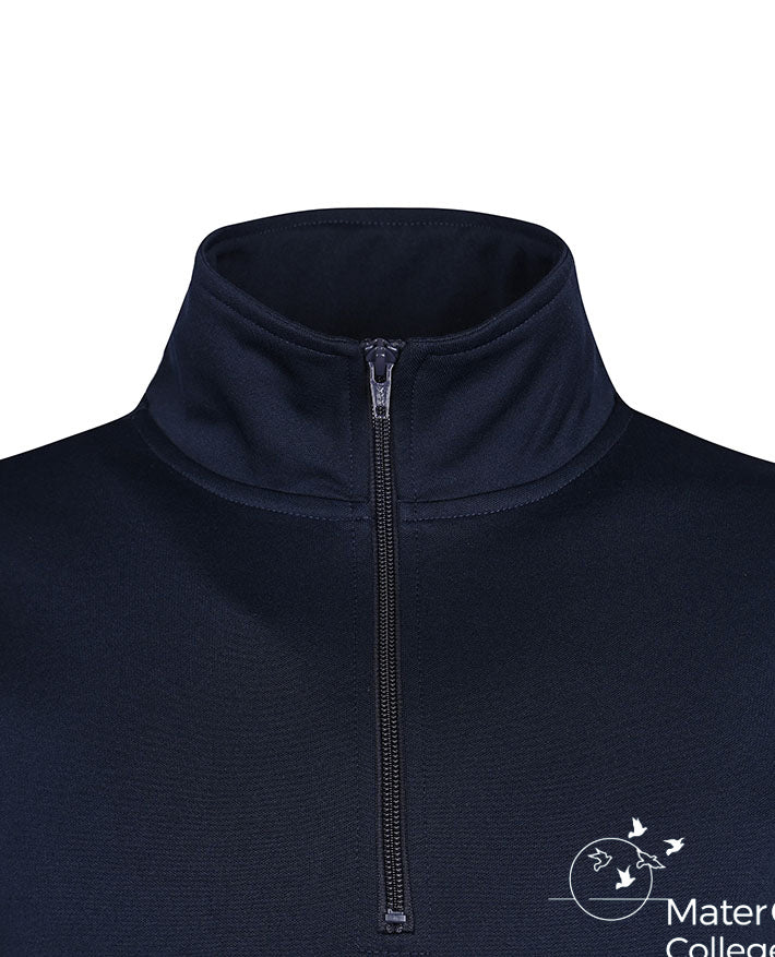 1/4 Zip Track Jumper
