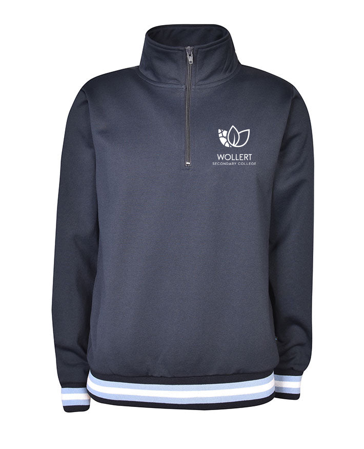 1/4 Zip Track Jumper