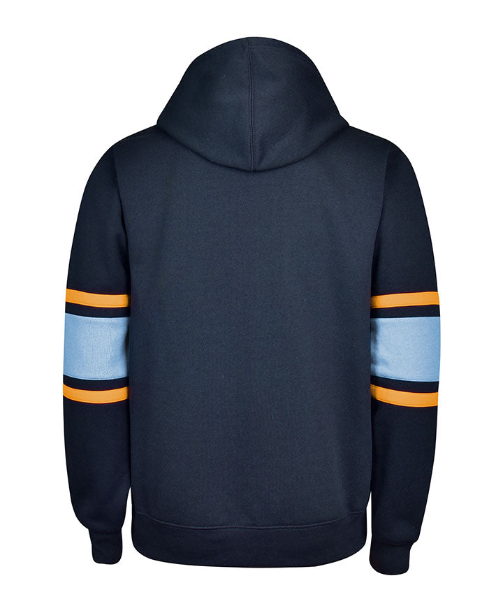 Hooded Jumper with Contrast Hood Lining