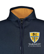 Hooded Jumper with Contrast Hood Lining