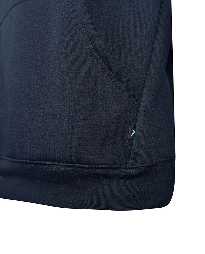 Hooded Jumper with Contrast Hood Lining