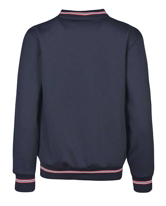 V-Neck Windcheater w 5 Stripes